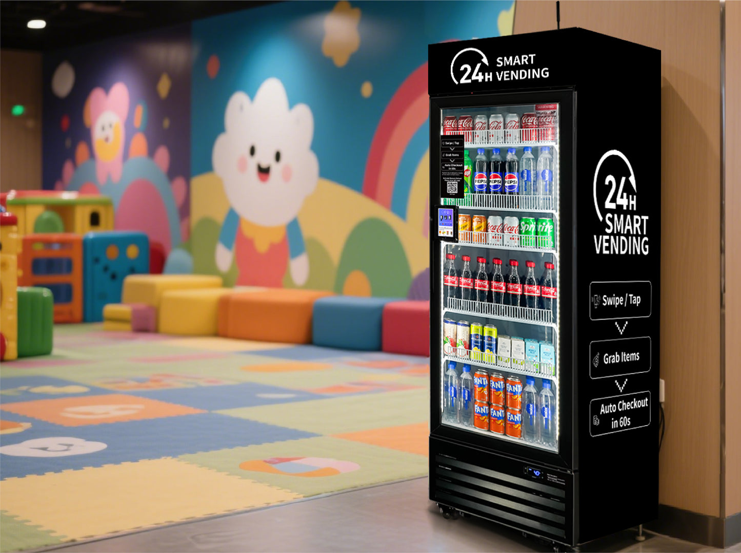 HAHA AI Vending Cooler Mini - US360C