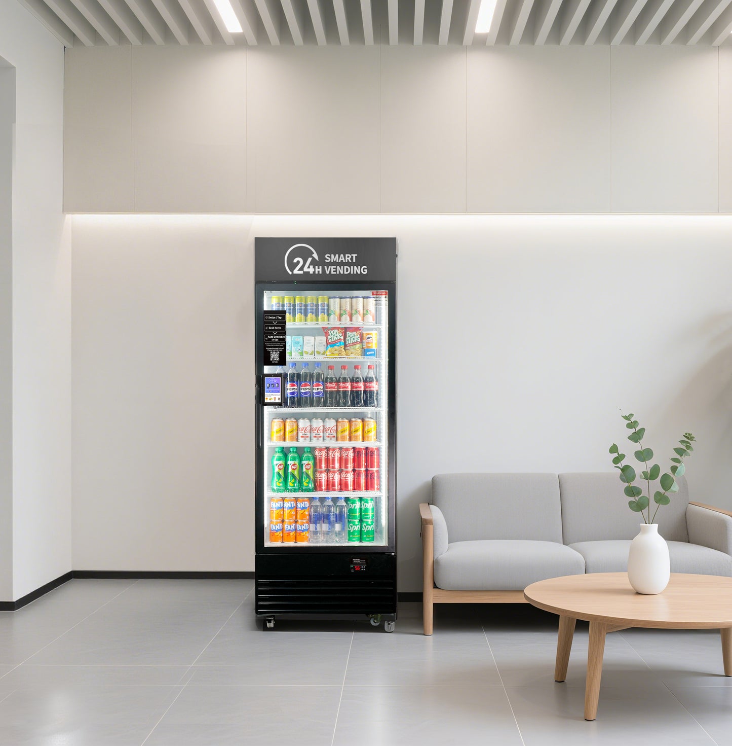 HAHA AI Vending Cooler Plus - US440CT