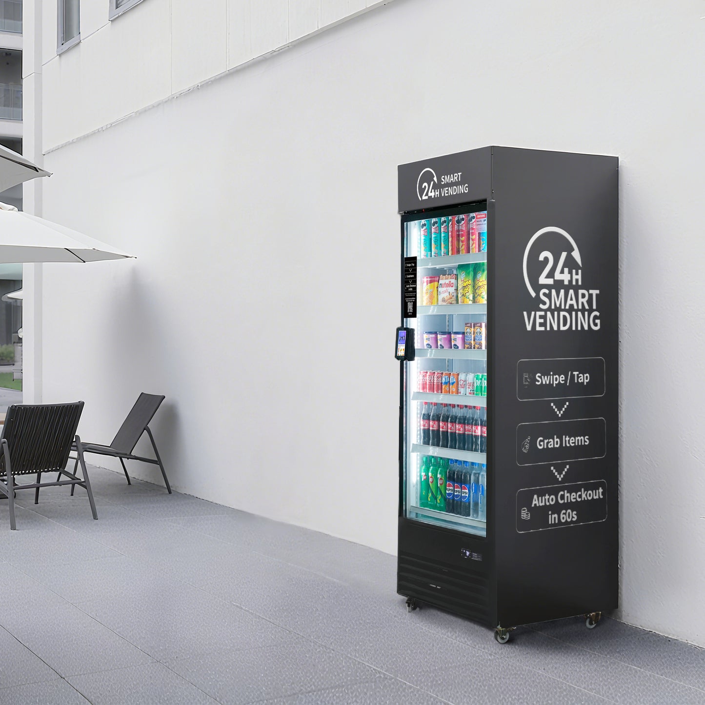 HAHA AI Vending Cooler Pro - US542CT