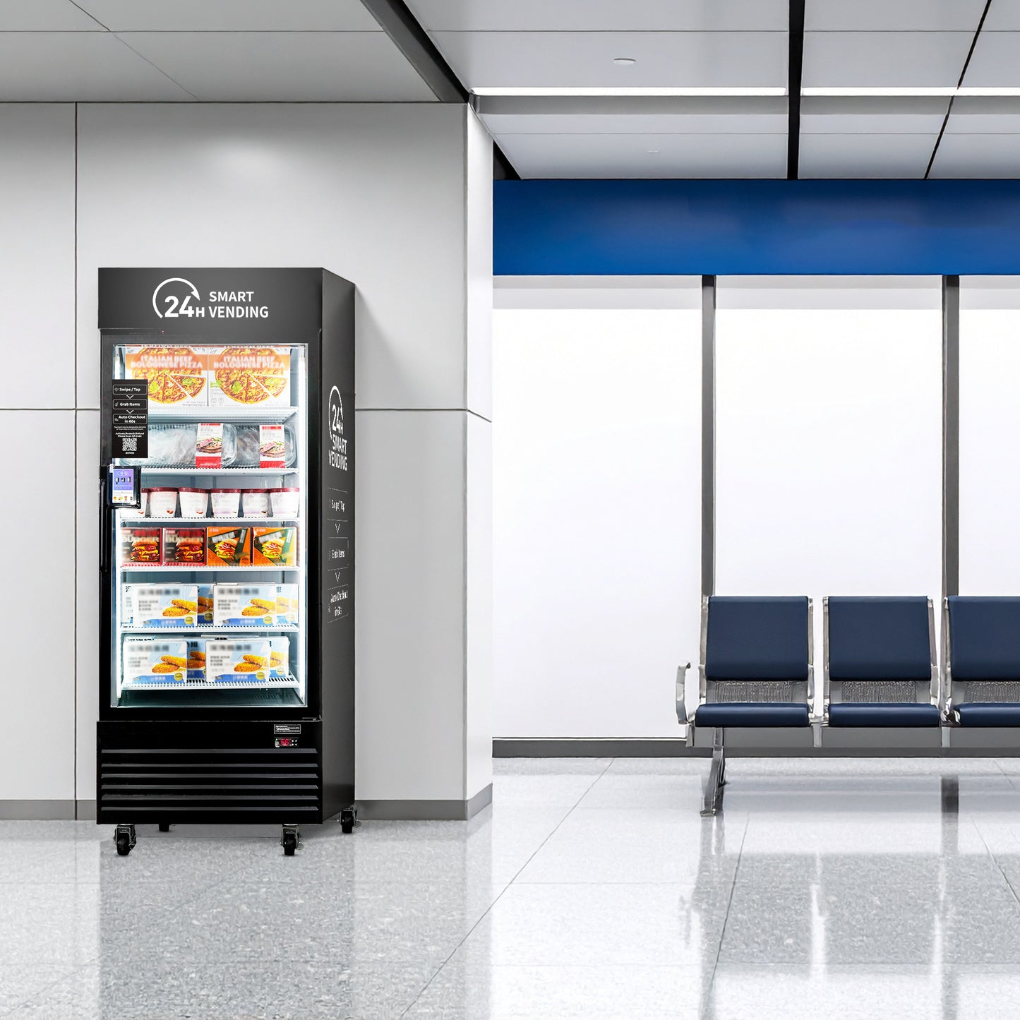 HAHA AI Vending Freezer - US550CT