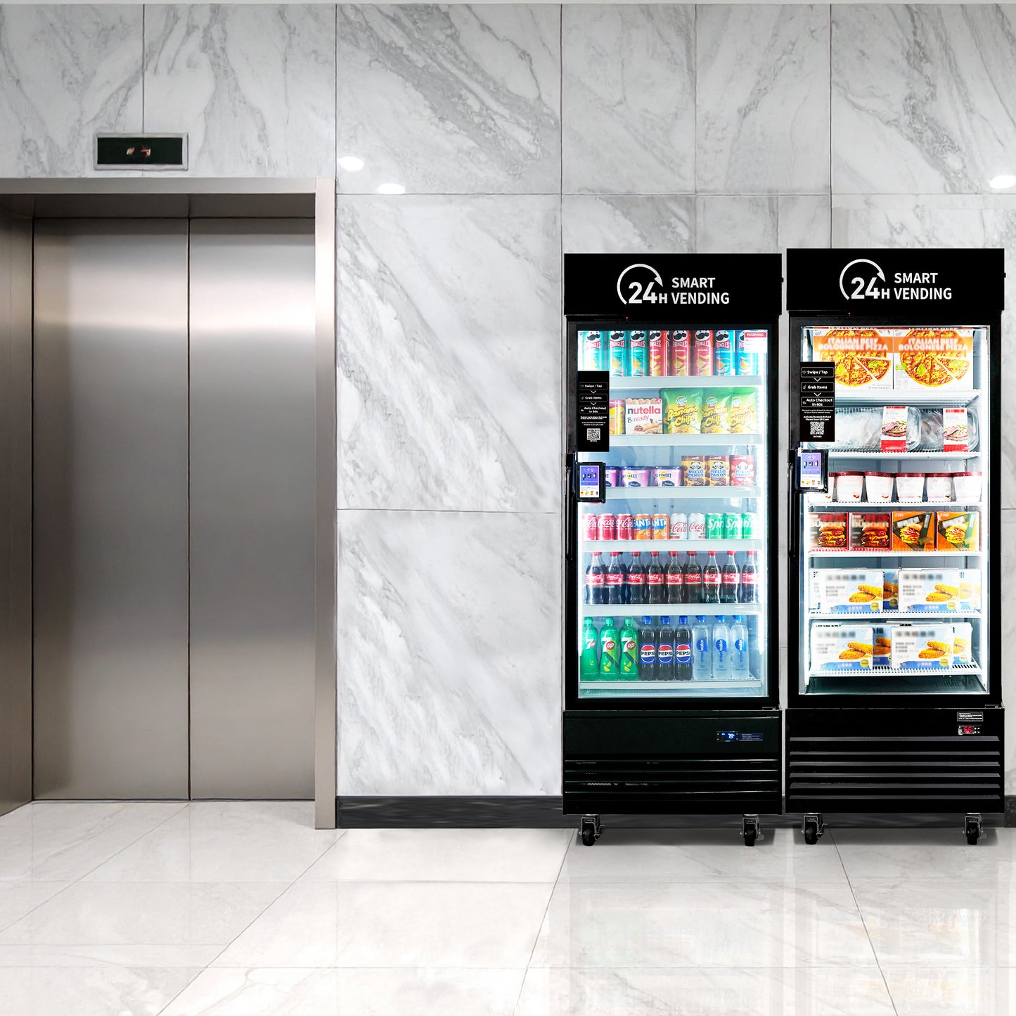HAHA AI Vending Freezer - US550CT